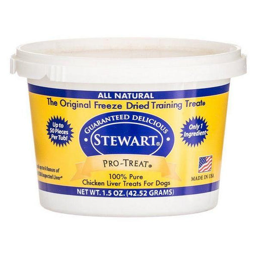 Stewart Pro-Treat 100% Freeze Dried Chicken Liver for Dogs - 1.5 oz - Giftscircle