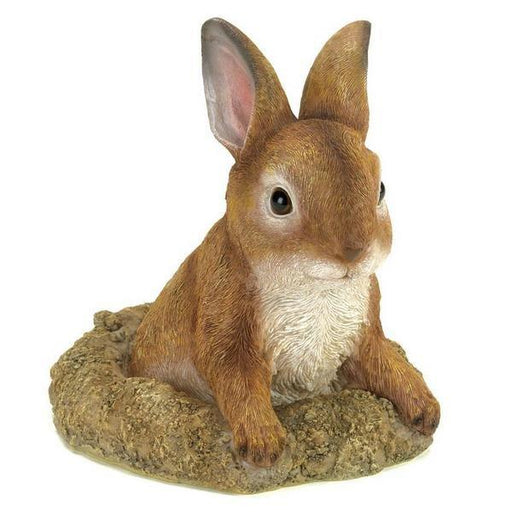 Stone-Look Bunny Garden Sculpture - Giftscircle