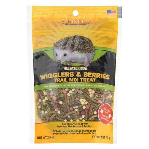 Sunseed Vita Prima Wigglers & Berries Trail Mix Hedgehog Treat - 2.5 oz - Giftscircle