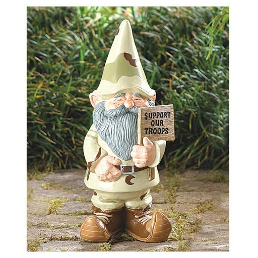 Support Our Troops Garden Gnome - Giftscircle