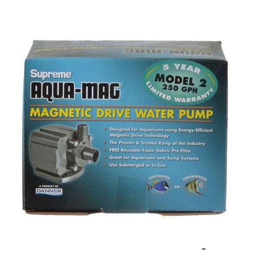 Supreme Aqua-Mag Magnetic Drive Water Pump - Aqua-Mag 2 Pump (250 GPH) - Giftscircle