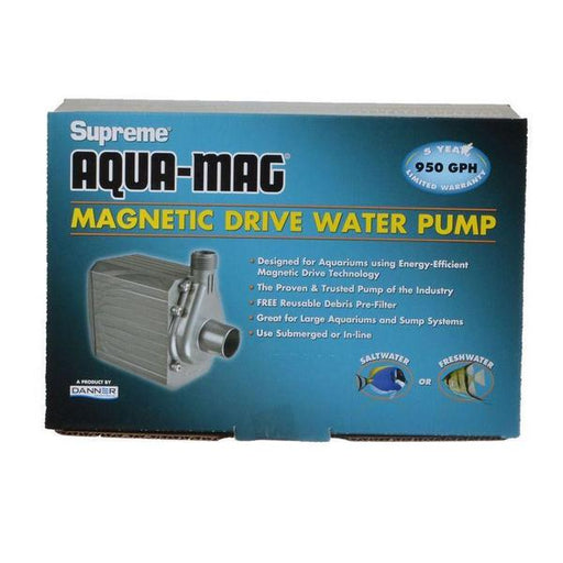 Supreme Aqua-Mag Magnetic Drive Water Pump - Aqua-Mag 9.5 Pump (950 GPH) - Giftscircle