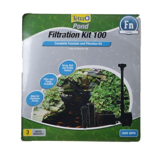 Tetra Pond Filtration Fountain Kit - FK3 - 325 GPH - For Ponds up to 100 Gallons - Giftscircle