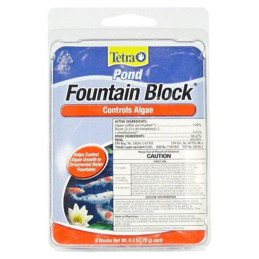 Tetra Pond Fountain Block Algae Control - .3 oz (6 Pack) - Giftscircle
