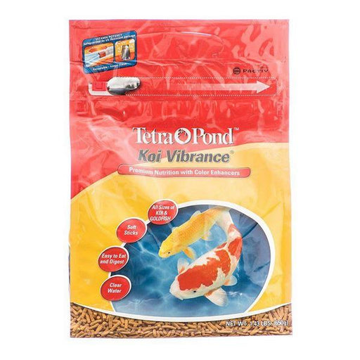 Tetra Pond Koi Vibrance Fish Food - Color Enhancing - 1.43 lbs - Giftscircle