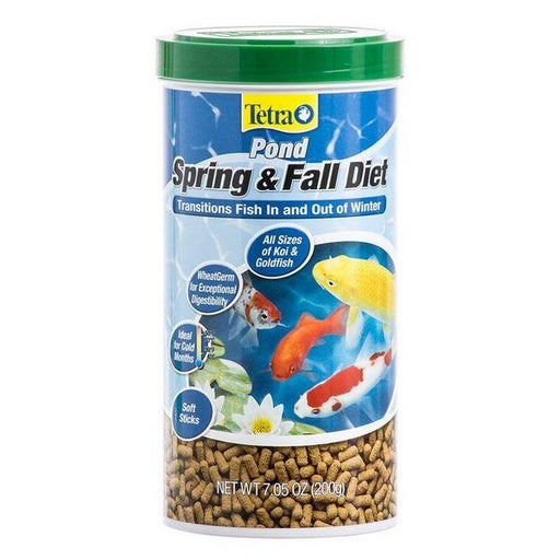 Tetra Pond Spring & Fall Diet Fish Food - 7.5 oz - Giftscircle