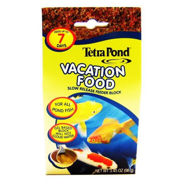 Tetra Pond Vacation Food - Slow Release Feeder Block - 3.45 oz - Giftscircle