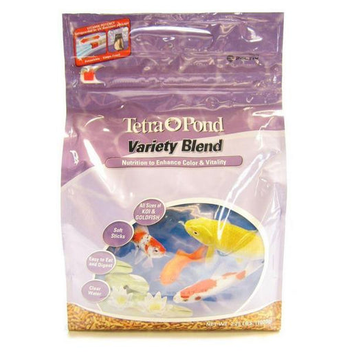 Tetra Pond Variety Blend Fish Food Sticks - 2.25 lbs - Giftscircle