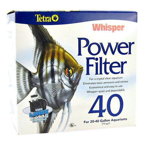 Tetra Whisper Power Filter - PF-40 (30-40 Gallon Aquariums) - Giftscircle