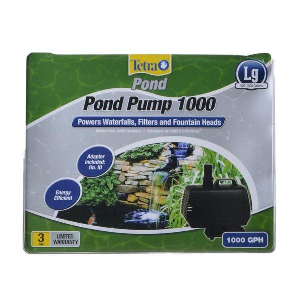 TetraPond Pond Pump - 1,000 GPH (For Ponds 500-1,000 Gallons) - Giftscircle