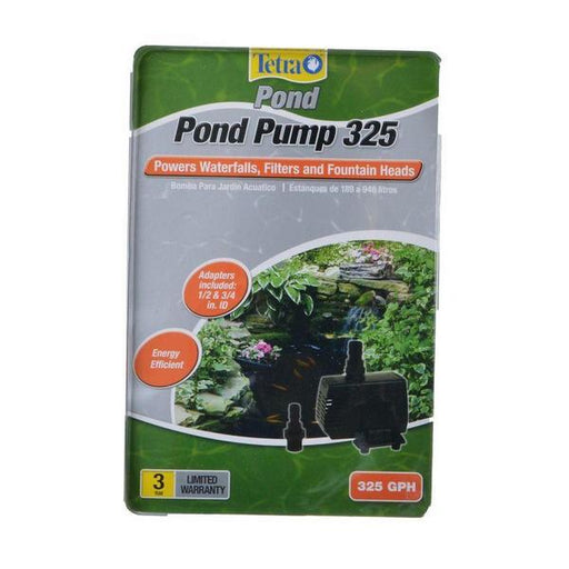 TetraPond Pond Pump - 325 GPH (For Ponds 50-250 Gallons) - Giftscircle