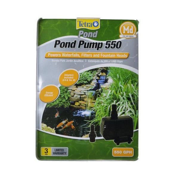 TetraPond Pond Pump - 550 GPH (For Ponds 250-500 Gallons) - Giftscircle