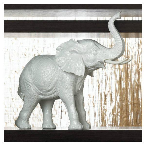 Textured White Ceramic Elephant - Giftscircle