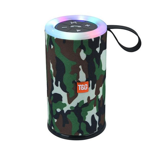 TG512 Stereo Portable Wireless Bluetooth Speakers - Camouflage Green - Giftscircle