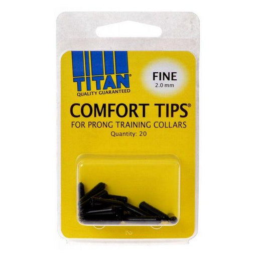 Titan Comfort Tips for Prong Training Collars - Fine (2.0 mm) - 20 Count - Giftscircle