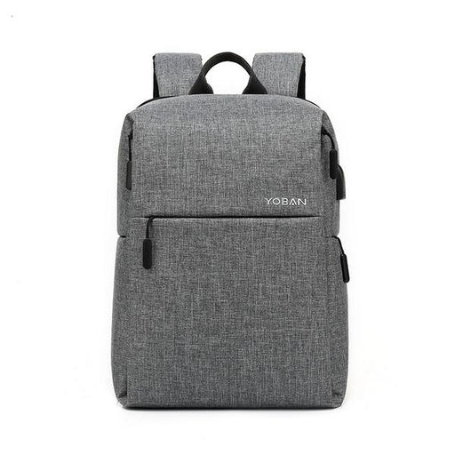 Travel Laptop Backpack Water Resistant Anti-Theft Bag with USB Charging Port and Lock - Grey - Giftscircle