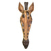 Tribal Giraffe Head Wall Plaque - 14.5 inches - Giftscircle