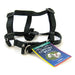 Tuff Collar Comfort Wrap Nylon Adjustable Harness - Black - Large (Girth Size 26"-40") - Giftscircle