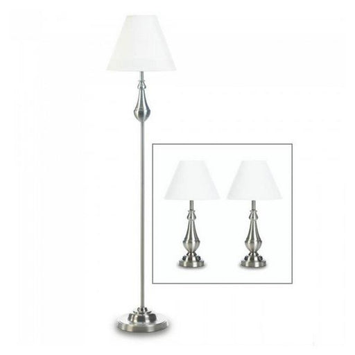 Turned-Look Classic Lamp Trio - Giftscircle
