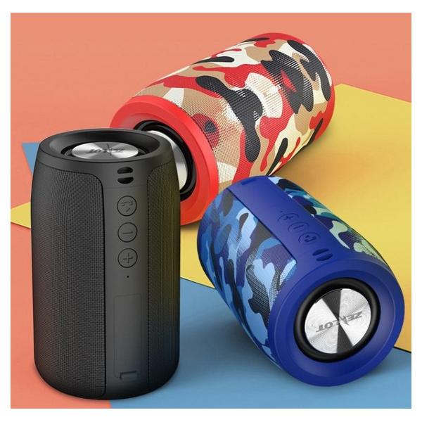 TWS S32 Portable Wireless Bluetooth Speakers - Camouflage Blue - Giftscircle