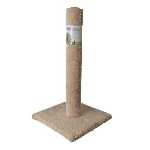 Urban Cat Cat Carpet Scratching Post - 32" High (Assorted Colors) - Giftscircle