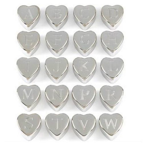 Velvet-Lined Monogram Heart Boxes (72) - Giftscircle