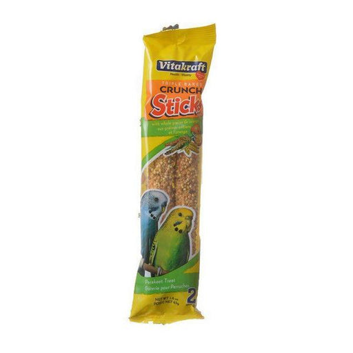 Vitakraft Crunch Sticks Parakeet Treat - Orange & Apricot Flavor - 2 Pack - (1.6 oz) - Giftscircle