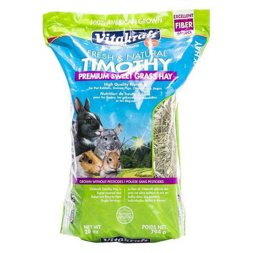 Vitakraft Fresh & Natural Timothy Premium Sweet Grass Hay - 28 oz - Giftscircle