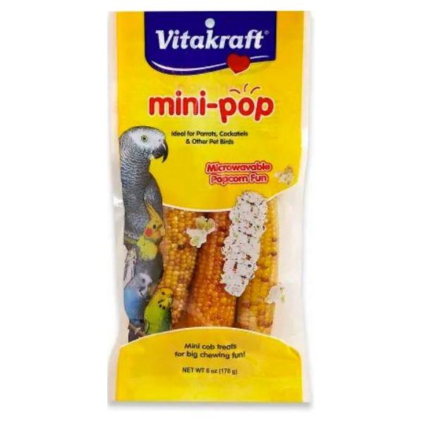 Vitakraft Mini-Pop Corn Treat for Pet Birds - 6 oz - Giftscircle