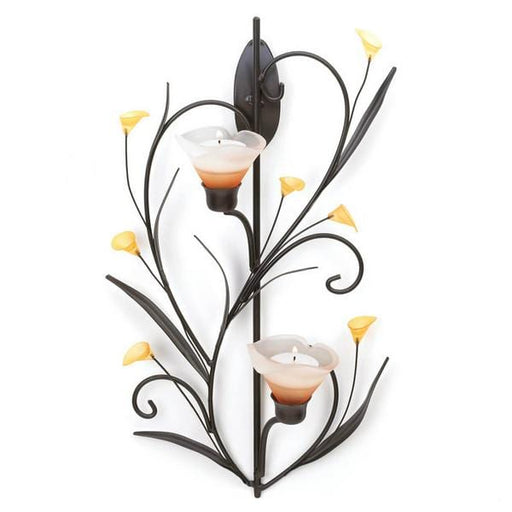 Wall Sconce with Lily Candle Cups - Giftscircle