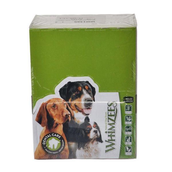 Whimzees Natural Dental Care Alligator Dog Treats - Large - 30 Pack - (Dogs 40-60 lbs) - Giftscircle