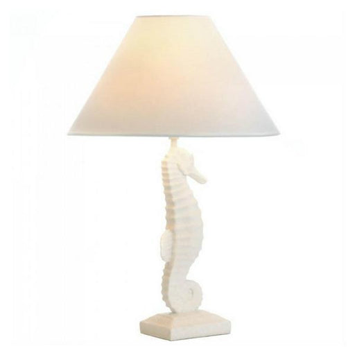 White Seahorse Table Lamp - Giftscircle