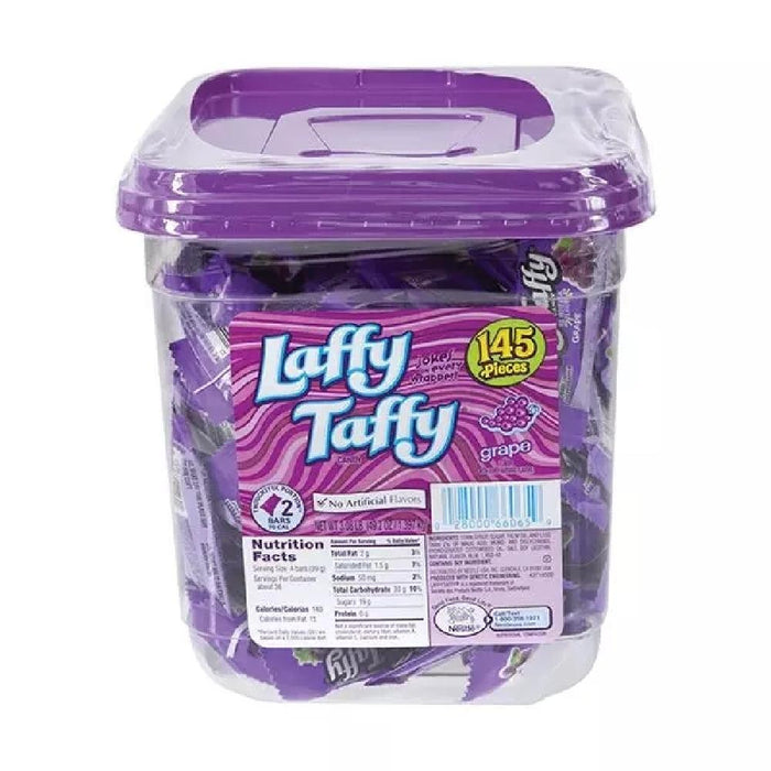 Wonka Laffy Taffy 145 Pieces - Grape - Giftscircle