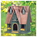 Wood Cottage Bird House - Giftscircle