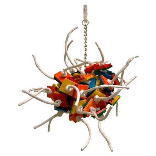 Zoo-Max Fire Ball Bird Toy - Large 17"L x 14"W - Giftscircle