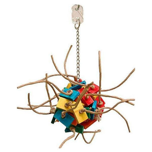 Zoo-Max Fire Ball Bird Toy - Small 12"L x 9"W - Giftscircle
