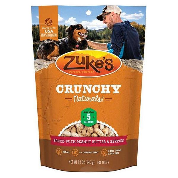 Zukes Crunchy Naturals With Peanut Butter & Berries - 12 oz - Giftscircle