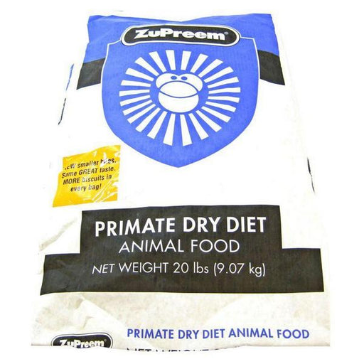 ZuPreem Primate Dry Diet Animal Food - 20 lbs - Giftscircle