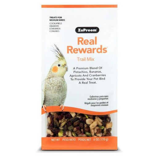 ZuPreem Real Rewards Trail Mix For Medium Birds - 6 oz - Giftscircle