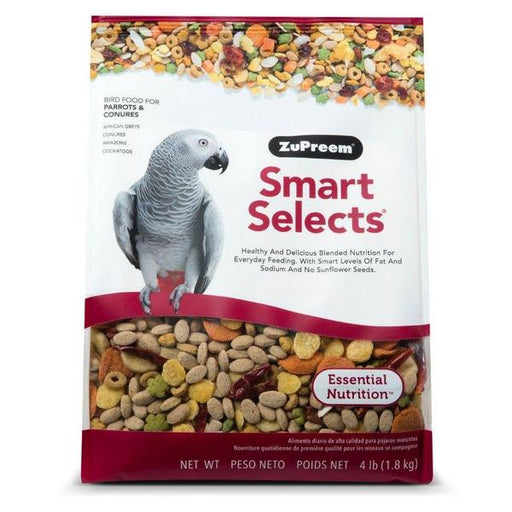 ZuPreem Smart Selects Bird Food for Parrots & Conures - 4 lbs - Giftscircle